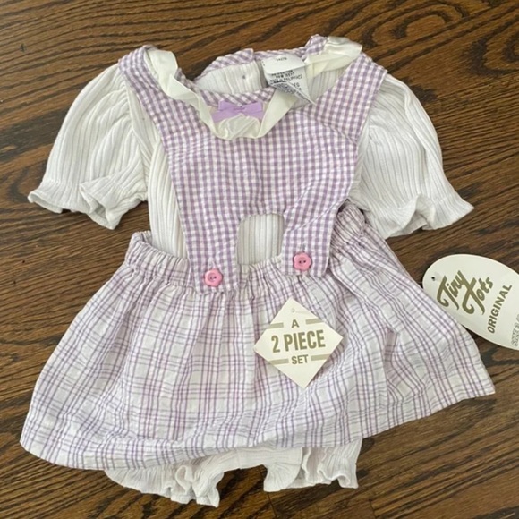 Tiny Tots vintage set 3/6m - Picture 1 of 3